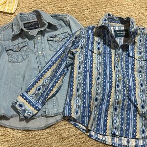 Wrangler Pearl Snaps